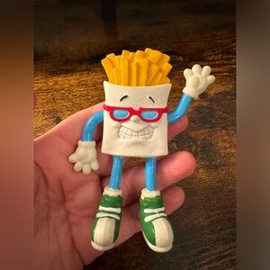 Vintage Jack in the Box Bendable Toy Figure - 4”